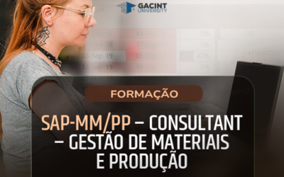 SAP-MM/PP – CONSULTANT – GESTÃO DE MATERIAIS E PRODUÇÃO